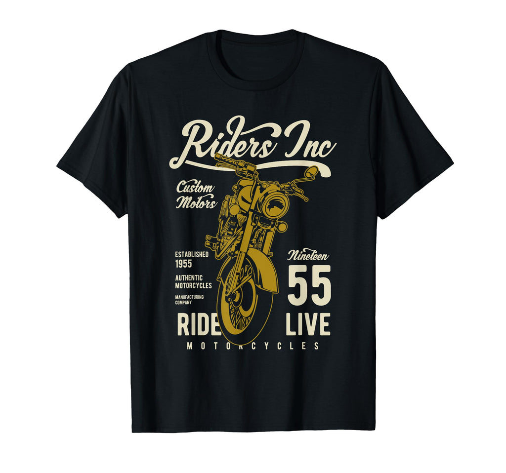 Riders Inc 1955 Motorcycle T-Shirt - Novelty Apparel Unisex - T-Shirt, Sweatshirt, Hoodie