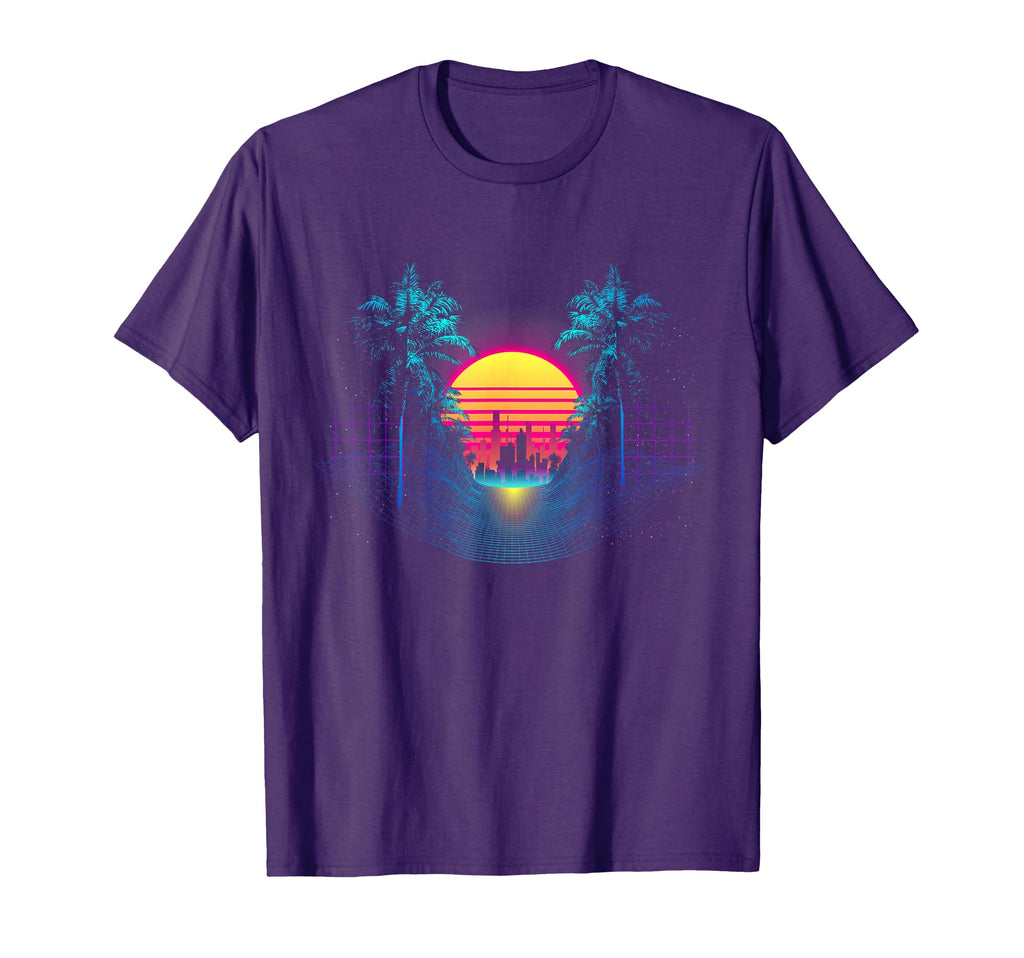 Outrun Synthwave Vaporwave Aesthetic 80S T-Shirt - Trendy Graphic Unisex - T-Shirt, Sweatshirt, Hoodie
