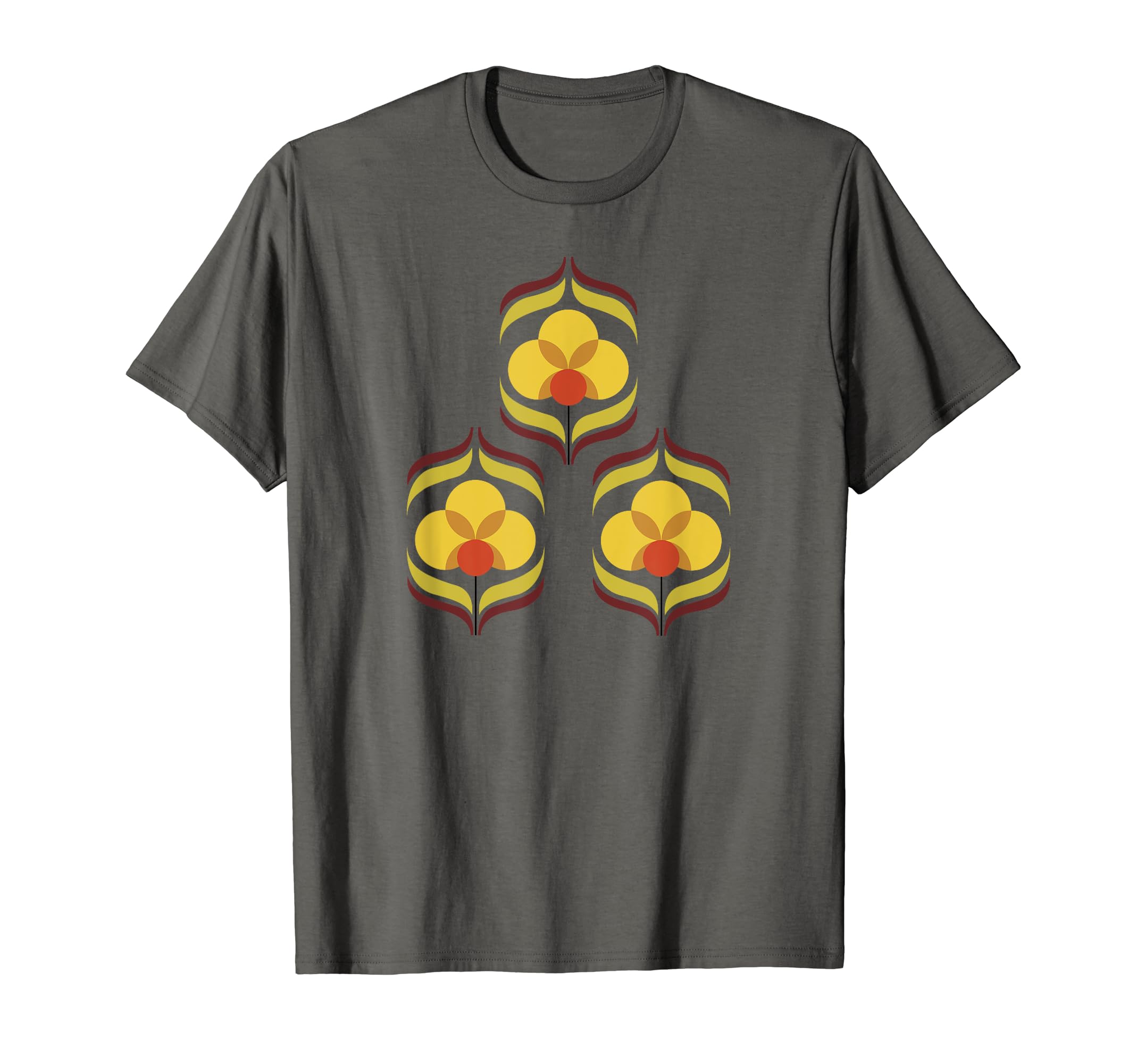 1960S Floral Pattern T-Shirt - Casual Everyday Wear for Adults - T-Shirt, Sweatshirt, Hoodie