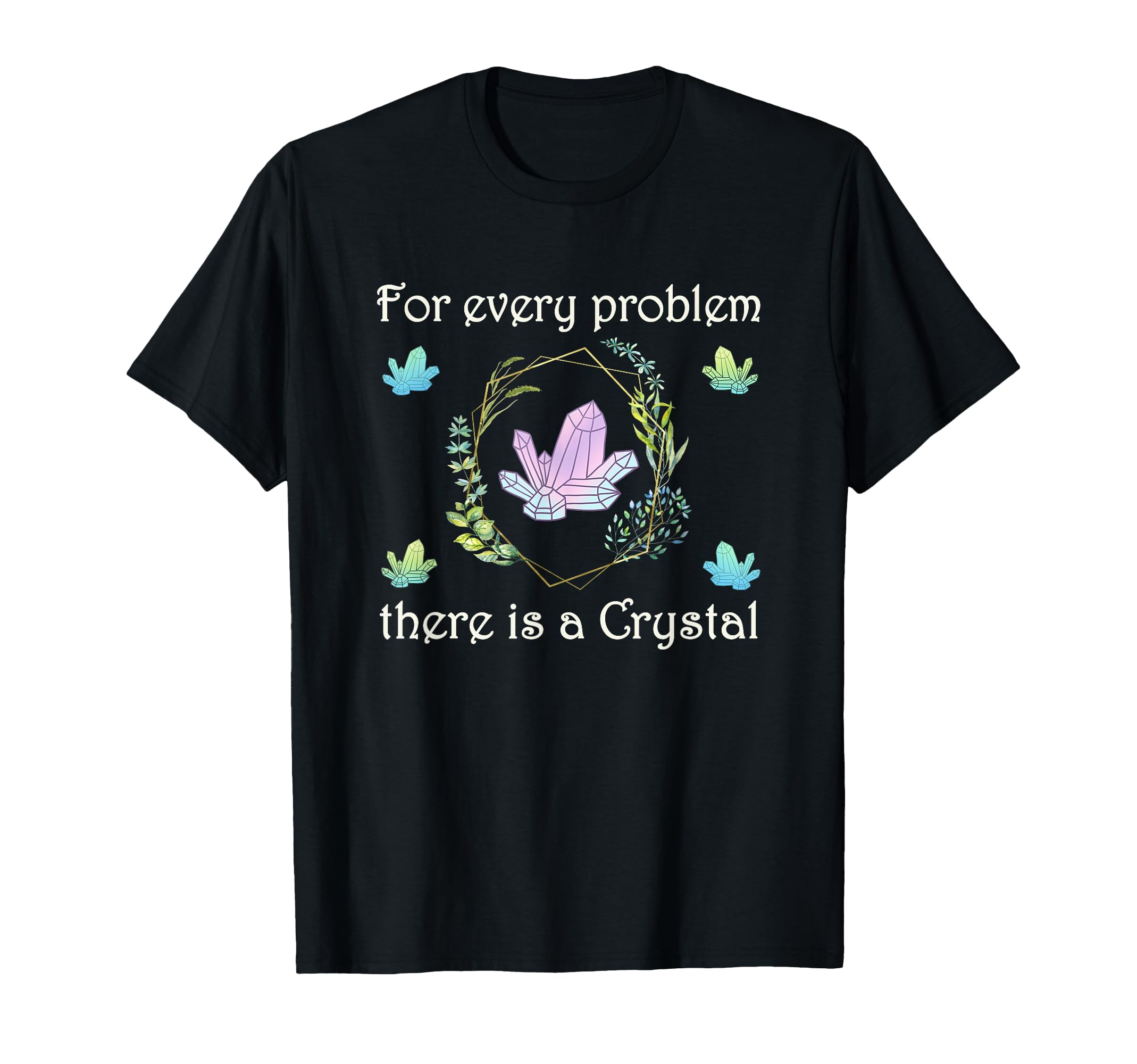 Healing Crystals Spiritual Energy Yoga T-Shirt - Streetwear Style Unisex - T-Shirt, Sweatshirt, Hoodie