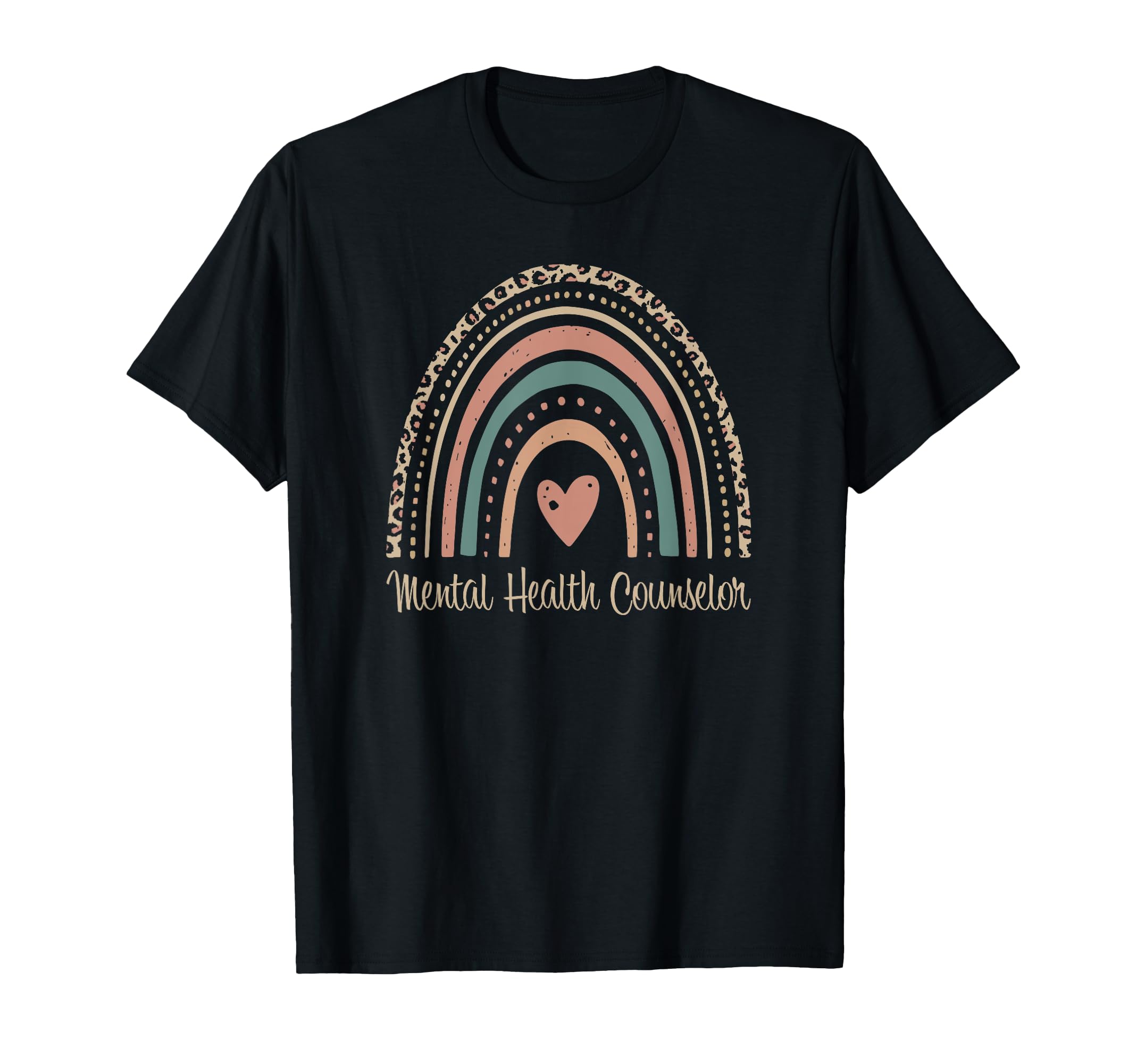 Mental Health Counselor Boho T-Shirt - Casual Everyday Wear for Adults - T-Shirt, Sweatshirt, Hoodie