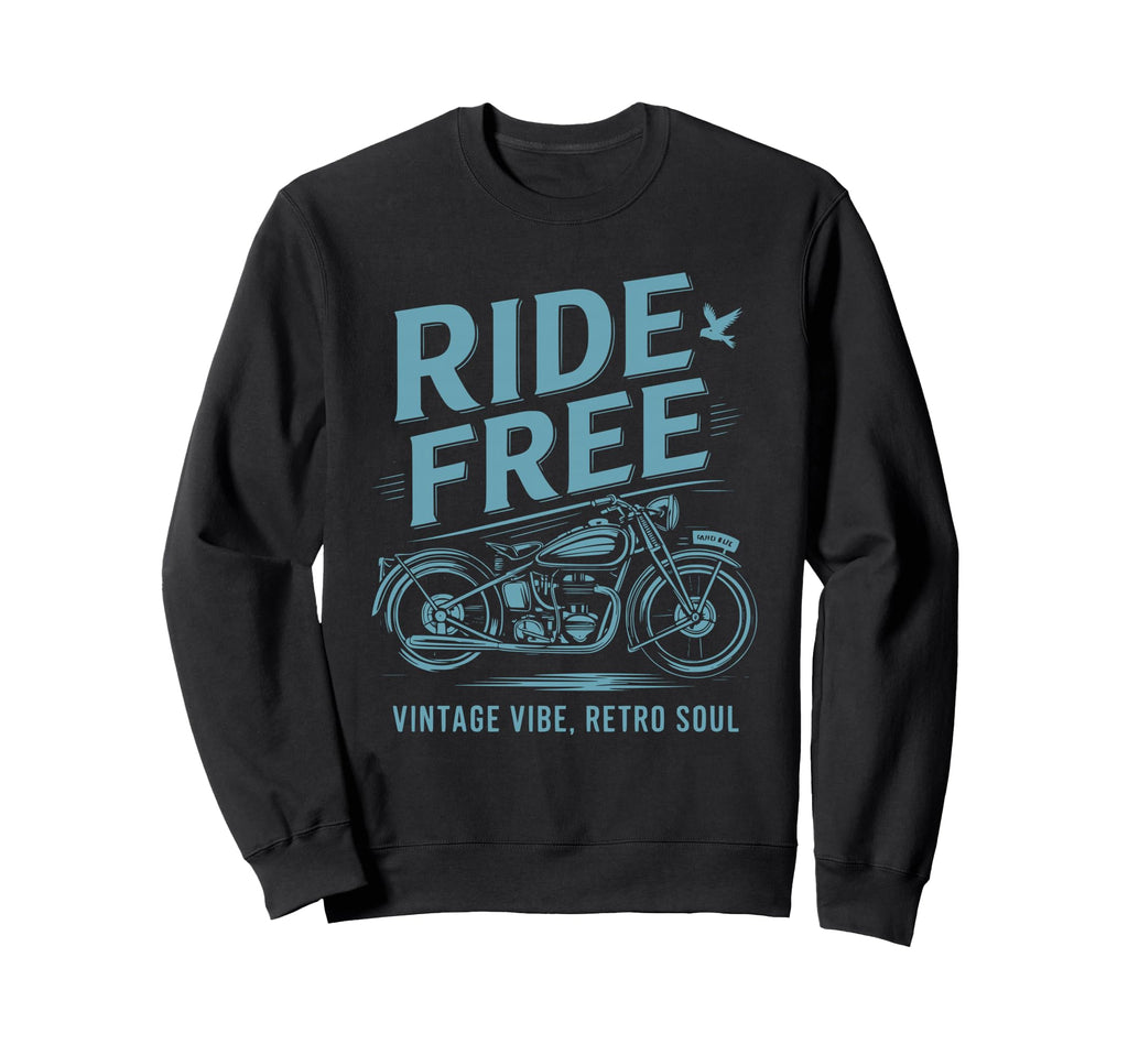 Motorbikes Motor Cycles Sweatshirt - Casual Everyday Wear Men Women - T-Shirt, Sweatshirt, Hoodie