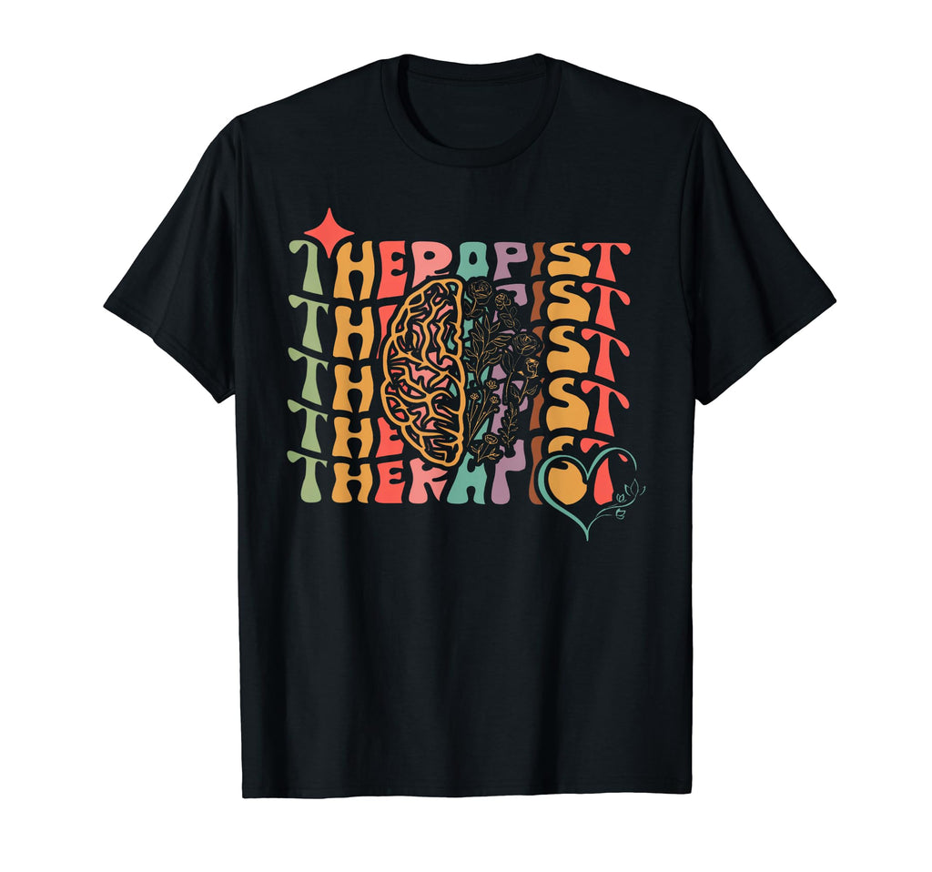 Groovy Therapist Psychologist Mental T-Shirt - Novelty Apparel for Adults - T-Shirt, Sweatshirt, Hoodie