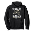 Born 1954 70Th Birthday Motorbike Hoodie - Streetwear Style Men Women - T-Shirt, Sweatshirt, Hoodie
