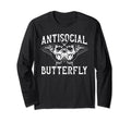 Antisocial Butterfly Funny Introvert T-Shirt - Novelty Apparel Unisex - T-Shirt, Sweatshirt, Hoodie