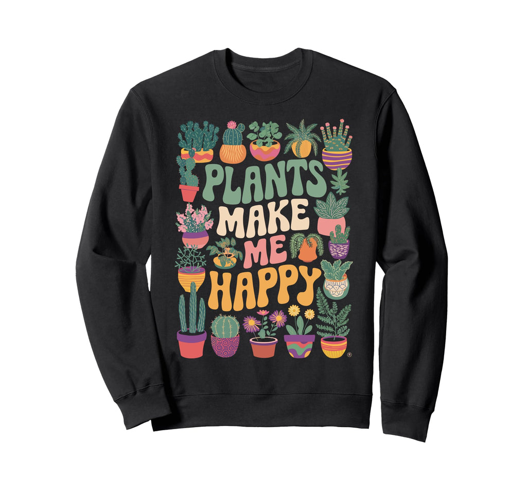 Plant Lover Botanical House Plant Sweatshirt - Custom Art Print for Adults - T-Shirt, Sweatshirt, Hoodie