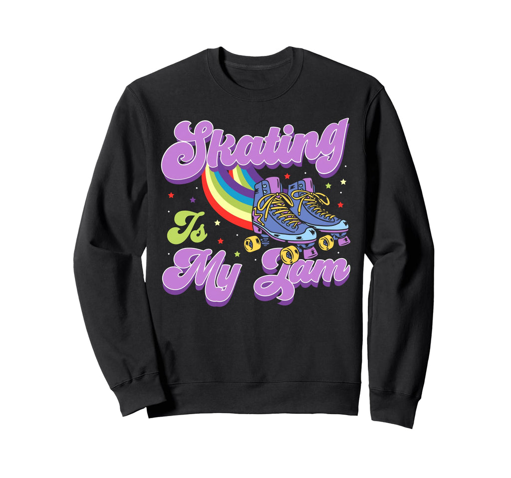 Roller Skating Skate 1970S Skating Sweatshirt - Fun Novelty Design Unisex - T-Shirt, Sweatshirt, Hoodie