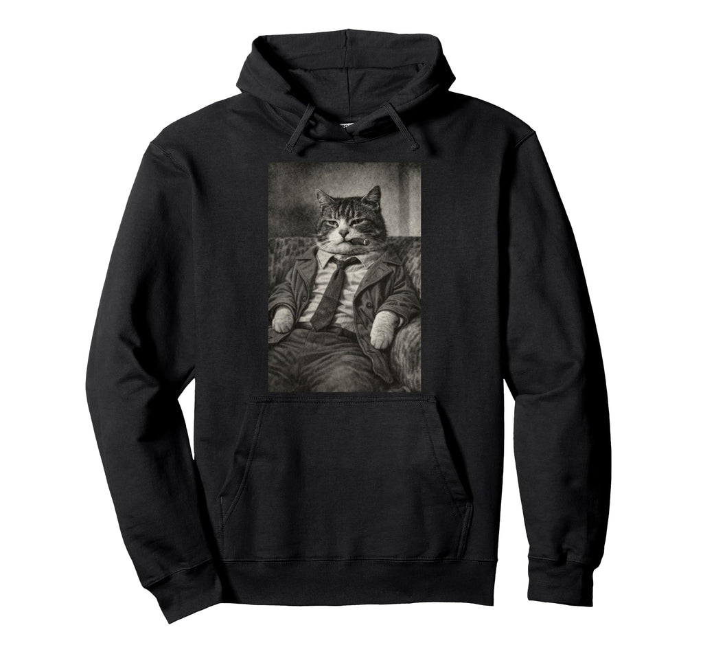 Funny Photo Cat Portrait Hoodie - Trendy Graphic Unisex - T-Shirt, Sweatshirt, Hoodie