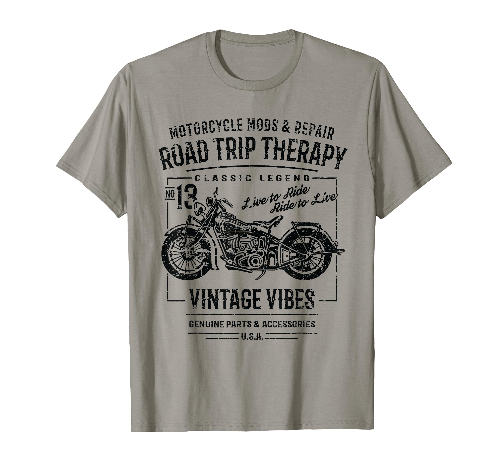 Motorcycle Distressed T-Shirt - Streetwear Style Men Women - T-Shirt, Sweatshirt, Hoodie