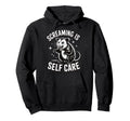 Opossum Therapeutic Screaming Stress Hoodie - Casual Everyday Wear Unisex - T-Shirt, Sweatshirt, Hoodie