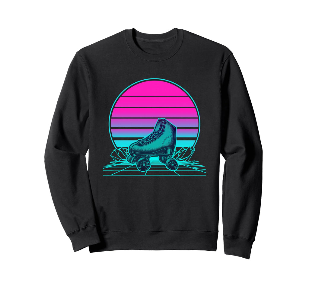 Sunset Roller Skate Sweatshirt - Casual Everyday Wear Unisex - T-Shirt, Sweatshirt, Hoodie