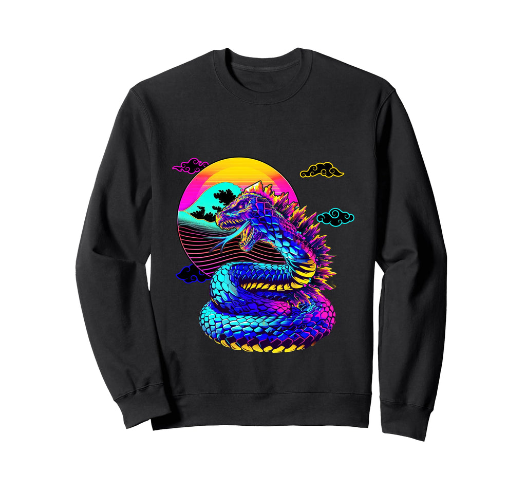 Streetwear Synthwave 80S 90S Sweatshirt - Casual Everyday Wear Unisex - T-Shirt, Sweatshirt, Hoodie