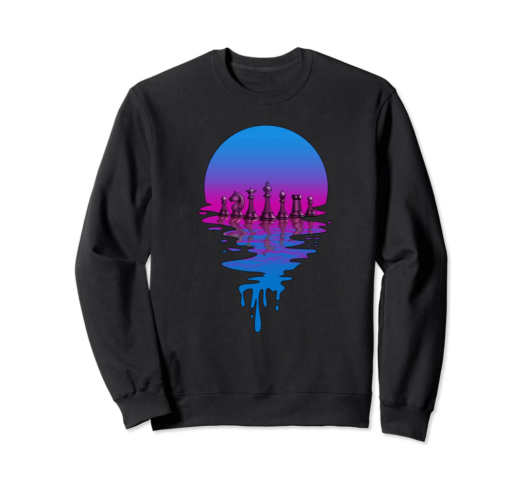 Sunset Chess Sweatshirt - Trendy Graphic Unisex - T-Shirt, Sweatshirt, Hoodie
