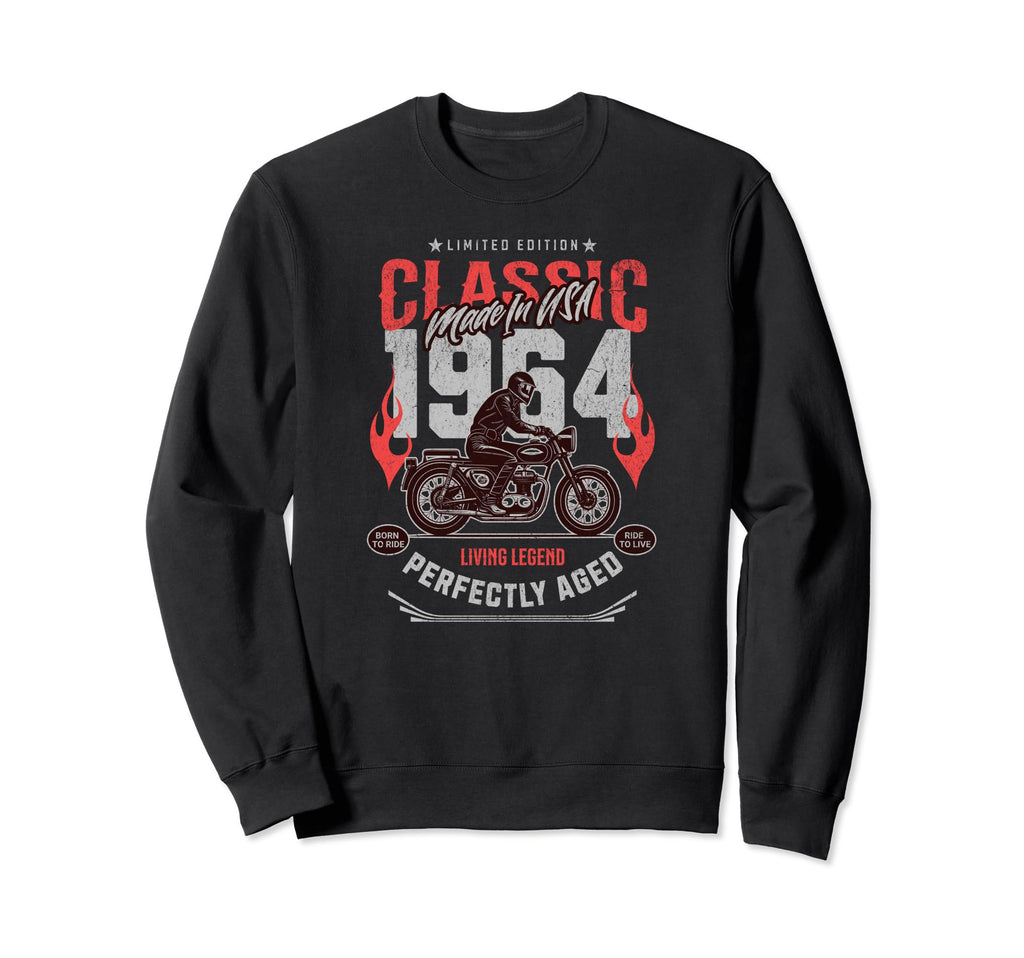 60 Years Old Funny 1964 60Th Sweatshirt - Casual Everyday Wear Unisex - T-Shirt, Sweatshirt, Hoodie