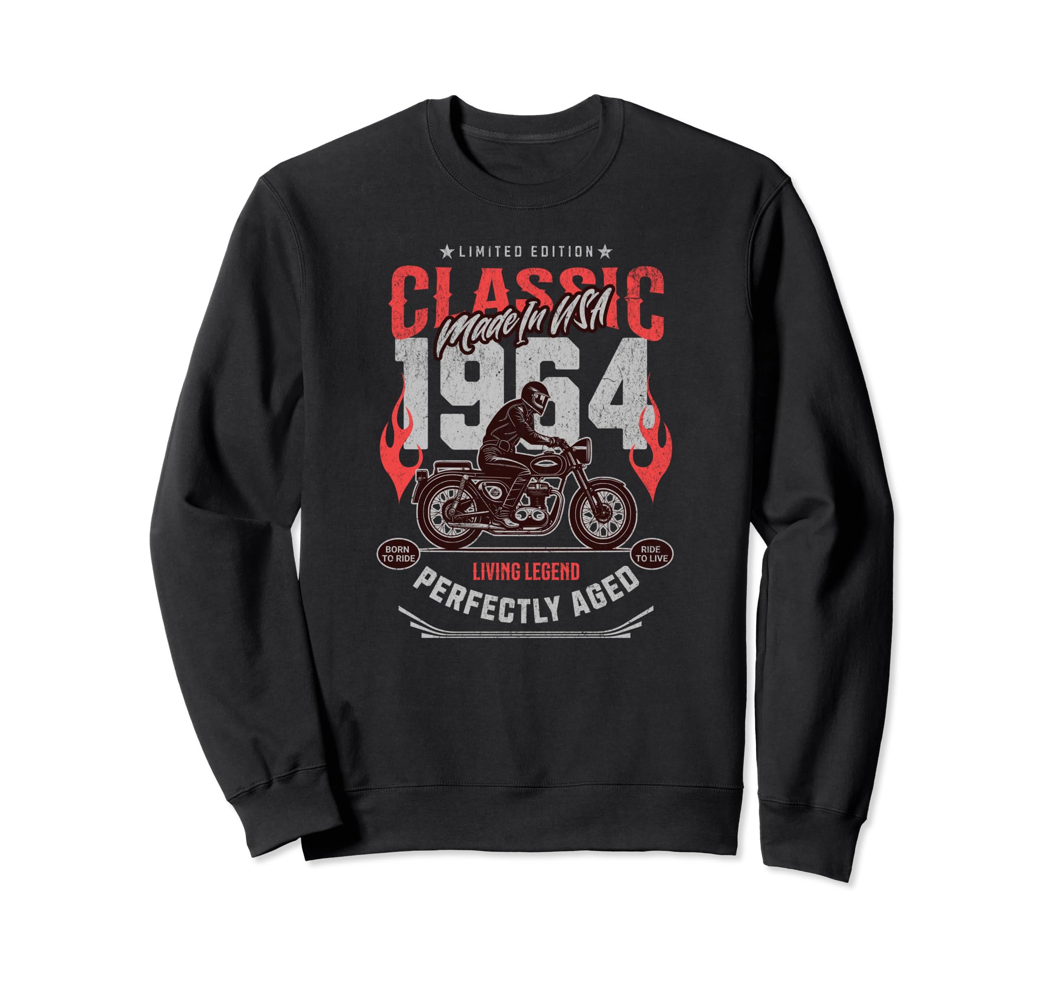 60 Years Old Funny 1964 60Th Sweatshirt - Casual Everyday Wear Unisex - T-Shirt, Sweatshirt, Hoodie