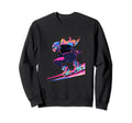 Roller Skating Roller Skates Ramp Sweatshirt - Custom Art Print for Adults - T-Shirt, Sweatshirt, Hoodie