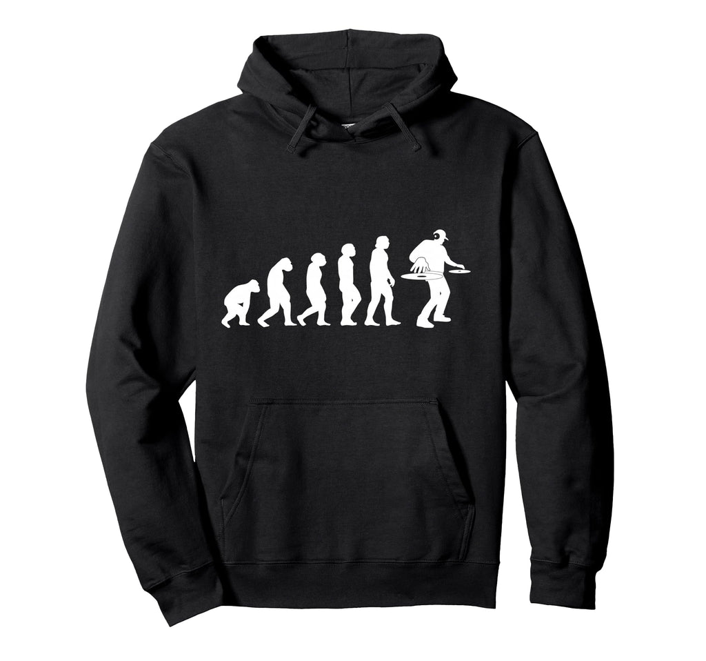 80S Music Disk Jockey Dj Vinyl Record Hoodie - Graphic Print Unisex - T-Shirt, Sweatshirt, Hoodie