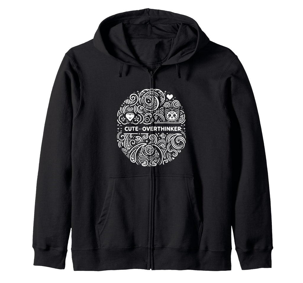Overthinking Mind Self Awareness T-Shirt - Casual Everyday Wear for Adults - T-Shirt, Sweatshirt, Hoodie