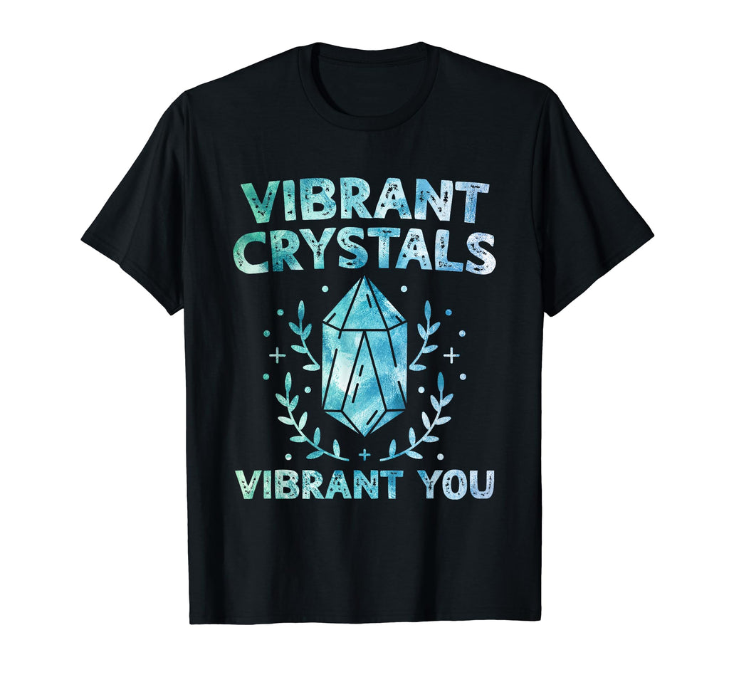 Spiritual Crystal Stones Healing T-Shirt - Novelty Apparel for Adults - T-Shirt, Sweatshirt, Hoodie