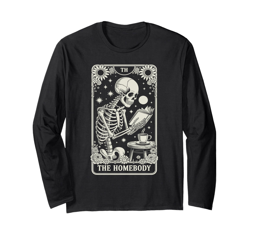 Homebody Tarot Indoorsy Antisocial T-Shirt - Aesthetic Graphic Men Women - T-Shirt, Sweatshirt, Hoodie