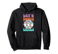 Lets Disco Ghouls Coquette Ghosts 70S Hoodie - Unique Graphic Men Women - T-Shirt, Sweatshirt, Hoodie