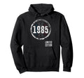 Born 1985 Motorcycle 40Th Birthday Hoodie - Unique Graphic Unisex - T-Shirt, Sweatshirt, Hoodie