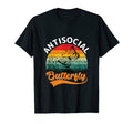 Clever Antisocial Butterfly Her T-Shirt - Trendy Graphic Unisex - T-Shirt, Sweatshirt, Hoodie