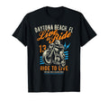 Daytona Beach Fl Usa Motorcycle T-Shirt - Casual Everyday Wear Men Women - T-Shirt, Sweatshirt, Hoodie