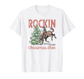 Rocking Around Tree Country Cowboy T-Shirt - Aesthetic Graphic for Adults - T-Shirt, Sweatshirt, Hoodie