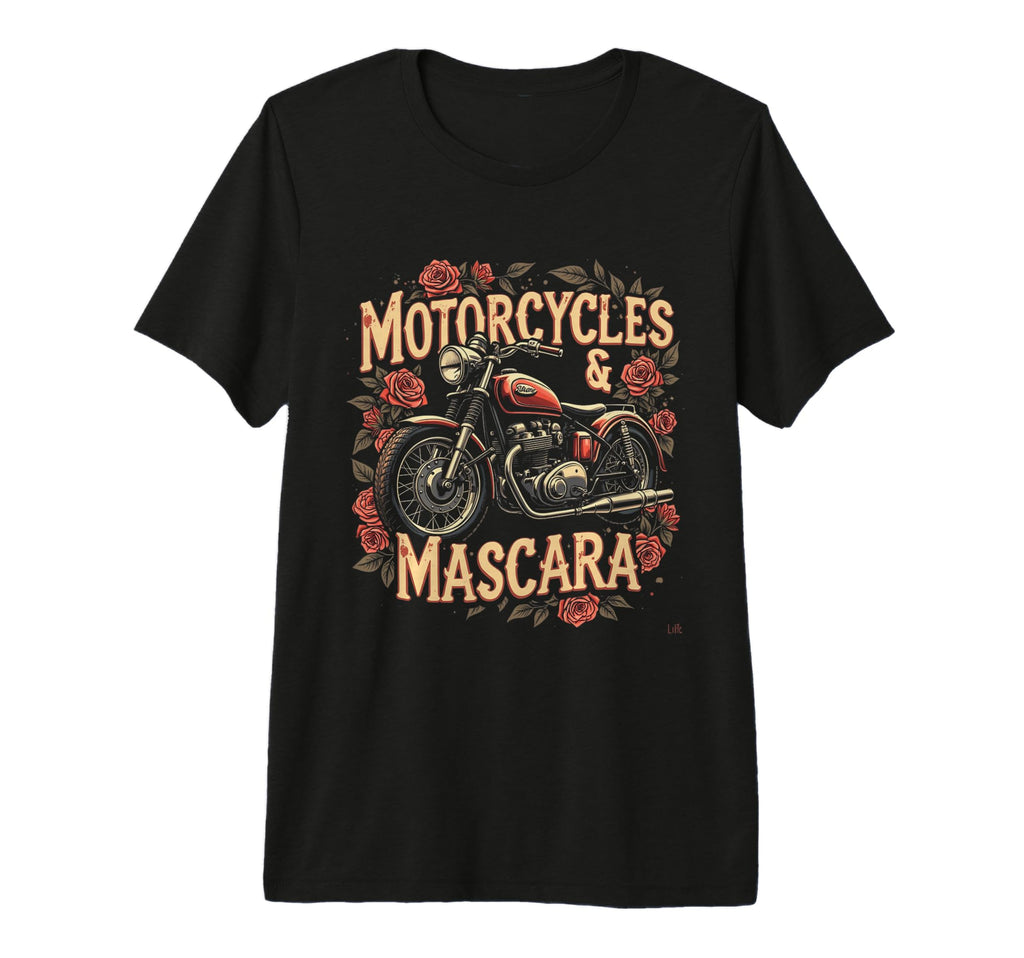 Motorcycles Mascara Motorcycle Tri T-Shirt - Streetwear Style Men Women - T-Shirt, Sweatshirt, Hoodie