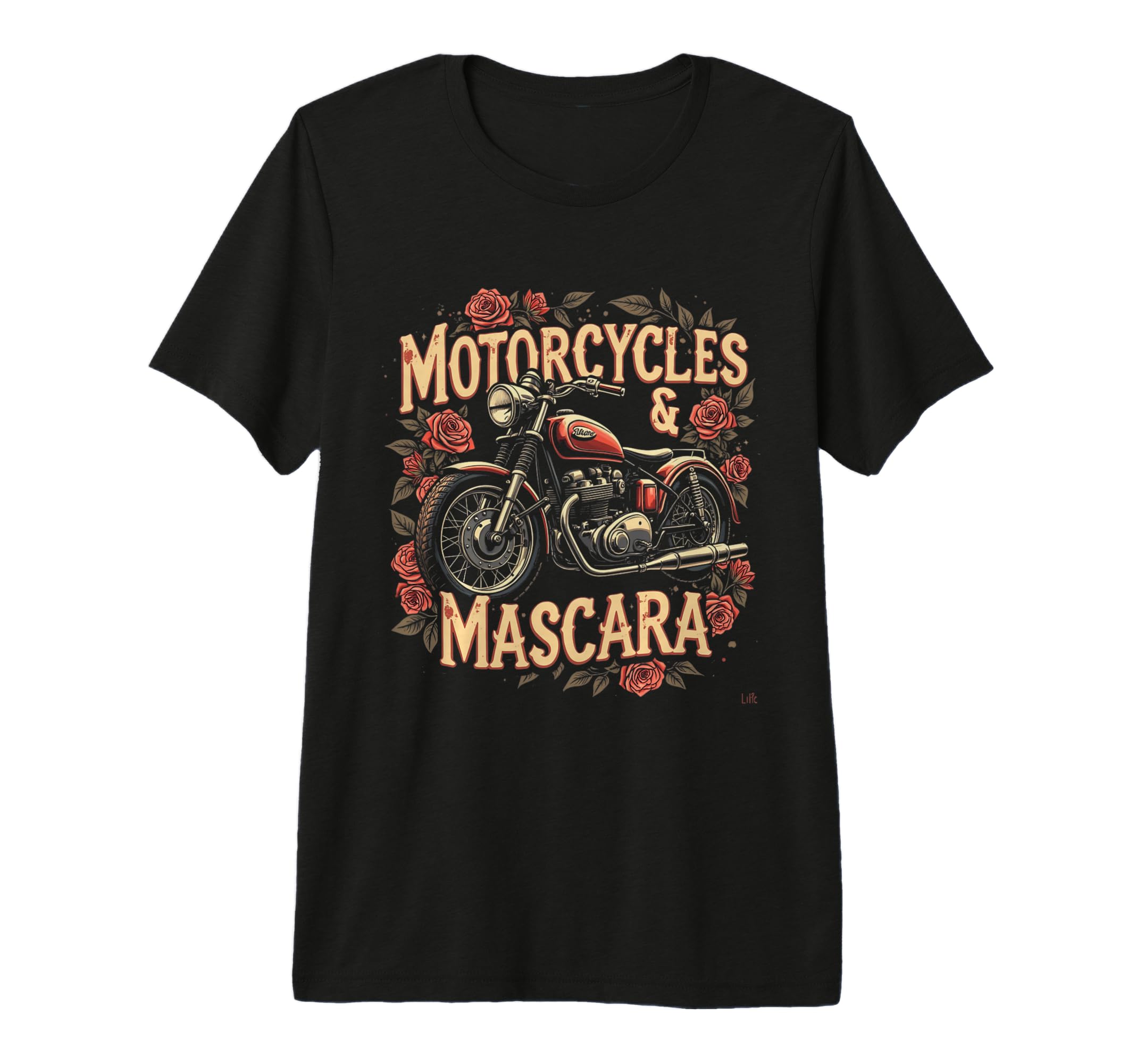 Motorcycles Mascara Motorcycle Tri T-Shirt - Streetwear Style Men Women - T-Shirt, Sweatshirt, Hoodie