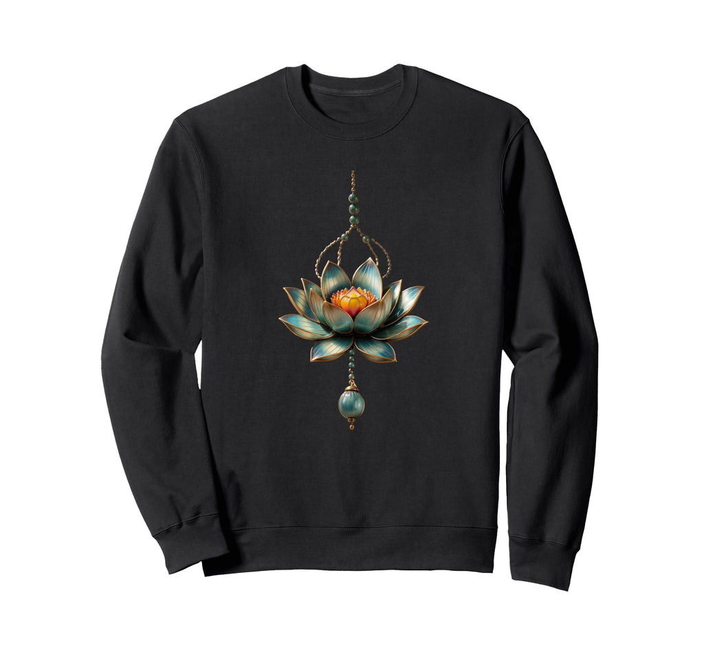 Meditation Spiritual Lotus Flower Sweatshirt - Trendy Graphic Unisex - T-Shirt, Sweatshirt, Hoodie