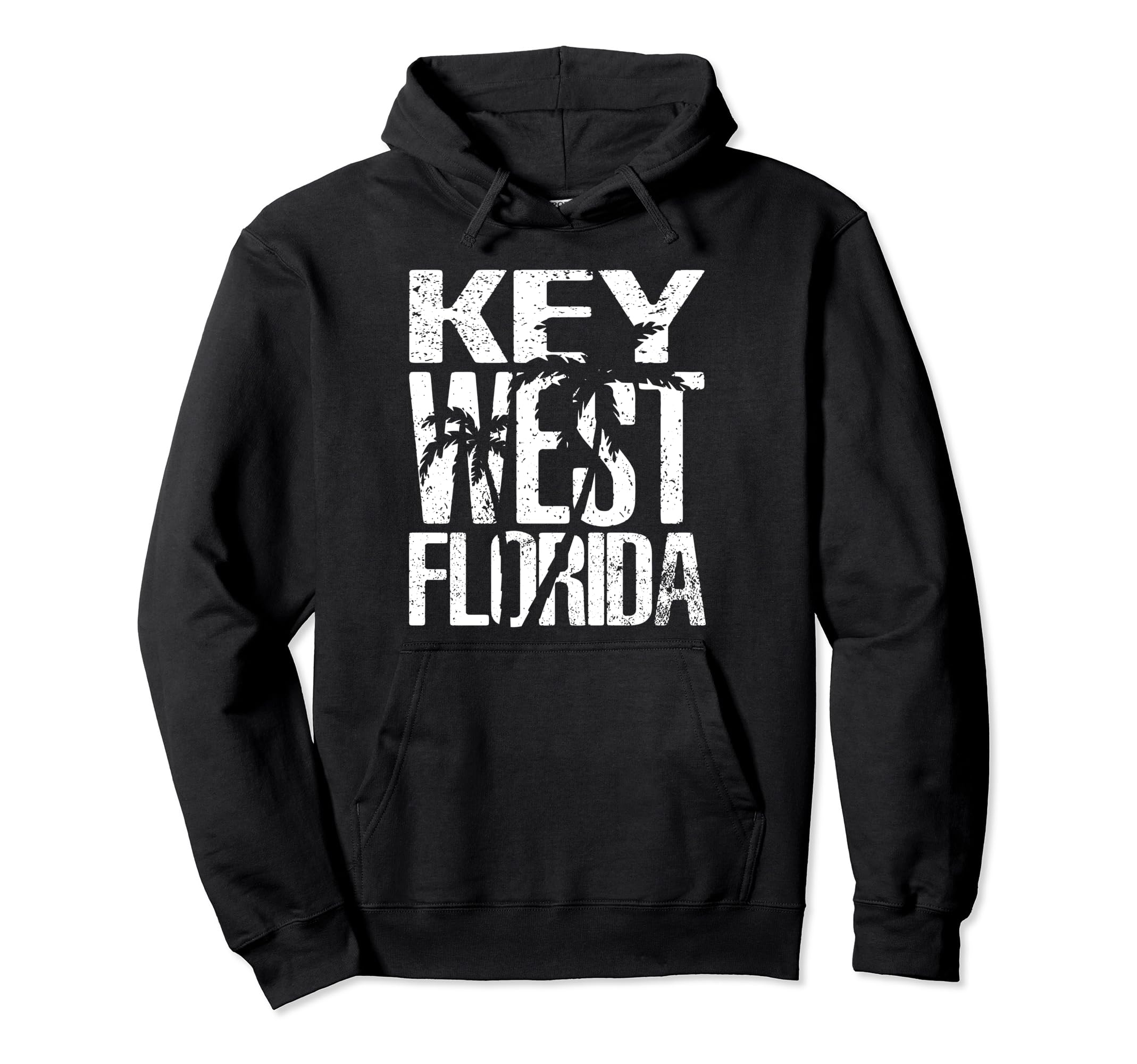 Key West Florida Beach Souvenir Gift Hoodie - Unique Graphic Men Women - T-Shirt, Sweatshirt, Hoodie