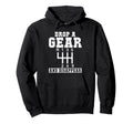 Drop Gear And Disappear Muscle Car Hoodie - Minimalist Print Men Women - T-Shirt, Sweatshirt, Hoodie