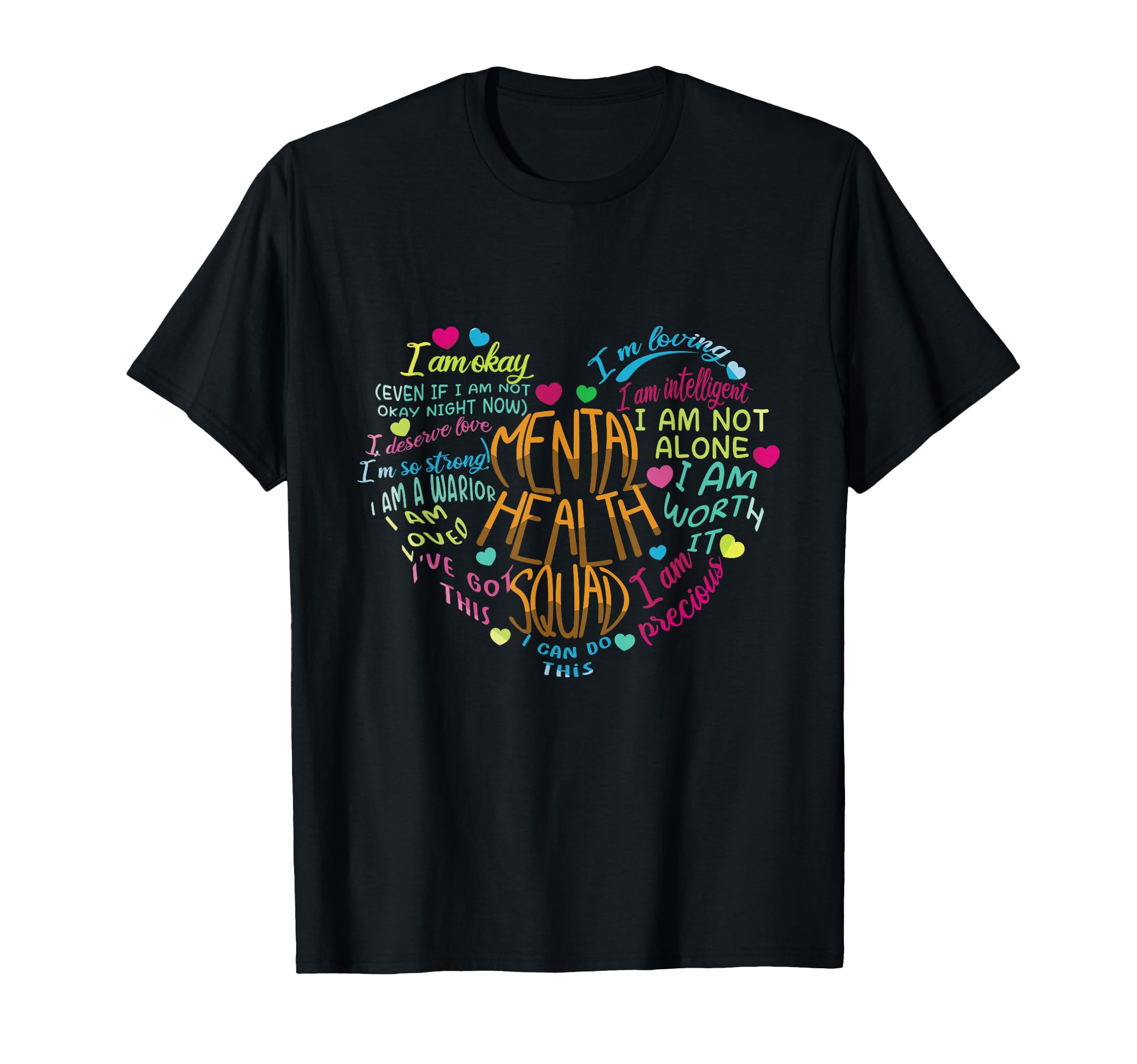 Mental Health Squad Mental Health T-Shirt - Novelty Apparel Men Women - T-Shirt, Sweatshirt, Hoodie
