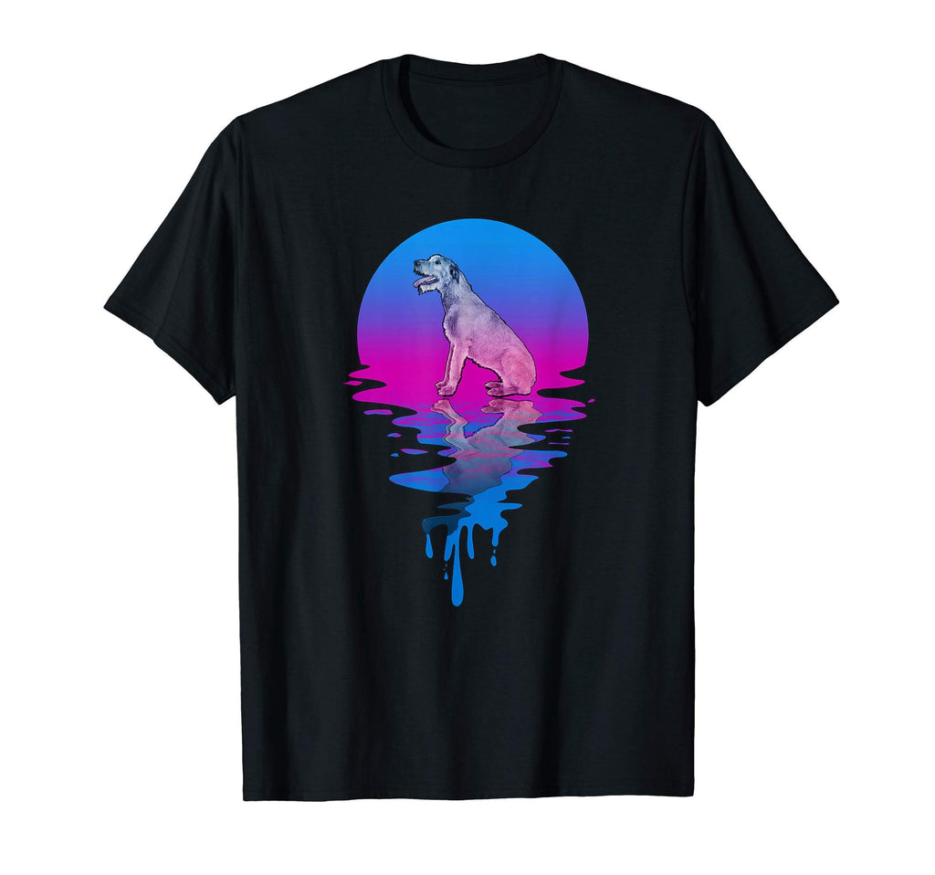 Sunset Irish Wolfhound T-Shirt - Trendy Graphic Men Women - T-Shirt, Sweatshirt, Hoodie