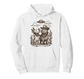 Cowboy Capybara Axolotl Ufo Country Hoodie - Casual Everyday Wear Unisex - T-Shirt, Sweatshirt, Hoodie