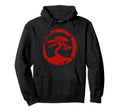 Bonsai Tree Silhouette Enso Circle Zen Hoodie - Minimalist Print Men Women - T-Shirt, Sweatshirt, Hoodie