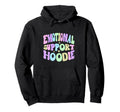 Emotional Support Funny Pastel Goth Hoodie - Streetwear Style for Adults - T-Shirt, Sweatshirt, Hoodie