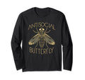 Antisocial Butterfly Housefly T-Shirt - Casual Everyday Wear Unisex - T-Shirt, Sweatshirt, Hoodie