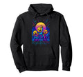 80S Synthwave Hoodie - Trendy Graphic Unisex - T-Shirt, Sweatshirt, Hoodie