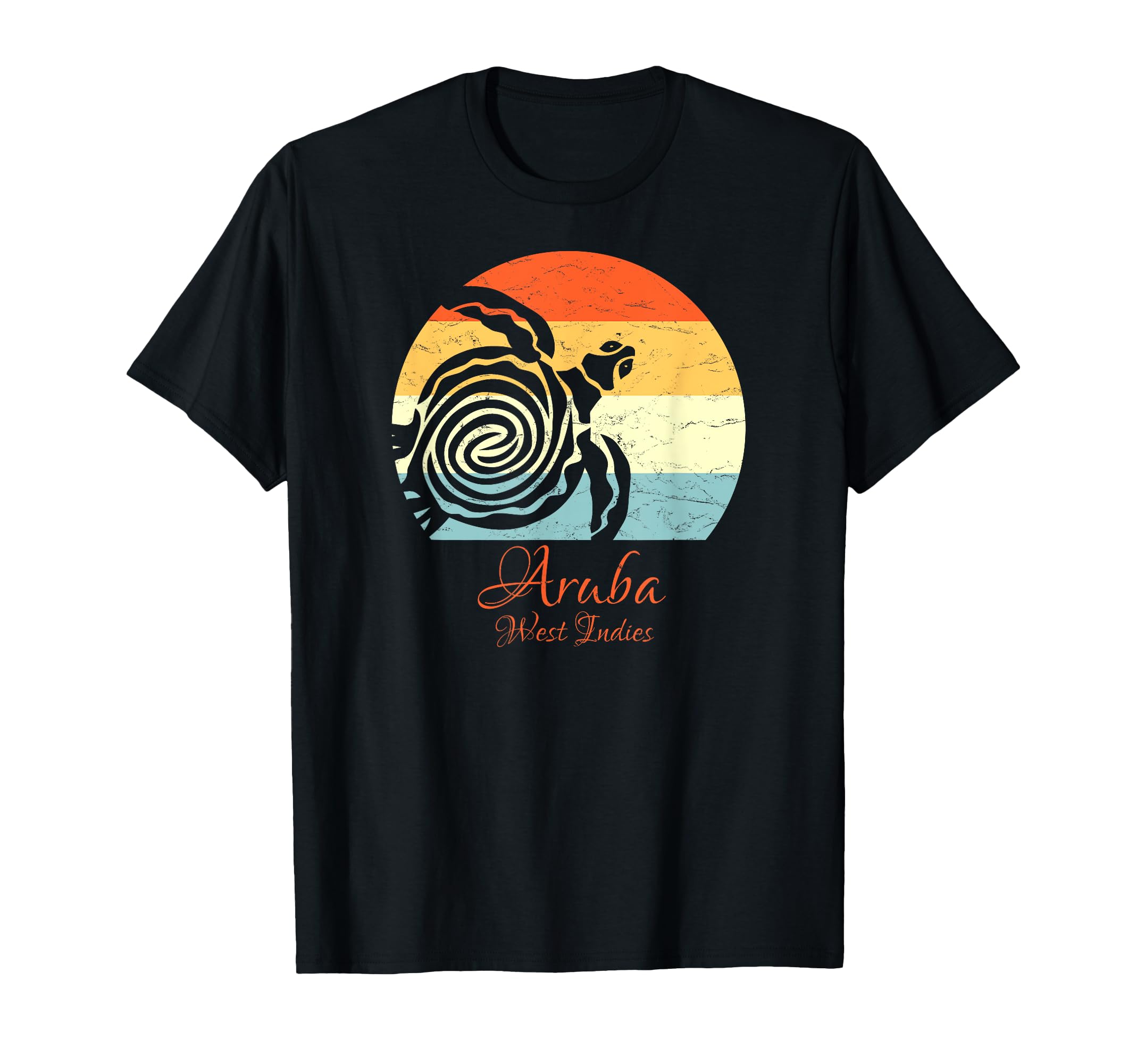Aruba West Indies Sea Turtle Vacation T-Shirt - Aesthetic Graphic Unisex - T-Shirt, Sweatshirt, Hoodie