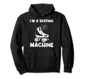 Roller Skating Disco Derby Skates Hoodie - Novelty Apparel for Adults - T-Shirt, Sweatshirt, Hoodie