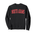 North Adams Ma Distressed Red Varsity Sweatshirt - Unique Graphic Unisex - T-Shirt, Sweatshirt, Hoodie