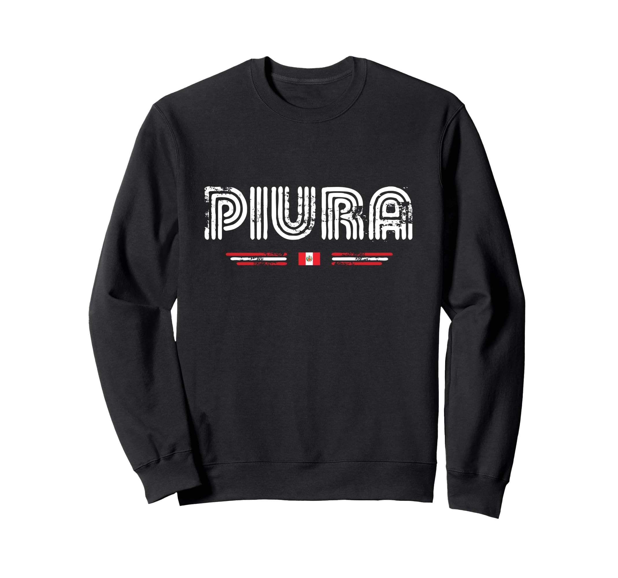 Piura Peru 70S 80S Type Sweatshirt - Trendy Graphic Unisex - T-Shirt, Sweatshirt, Hoodie