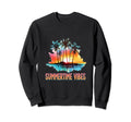 Summer Time Vibes 80S Sweatshirt - Casual Everyday Wear Men Women - T-Shirt, Sweatshirt, Hoodie