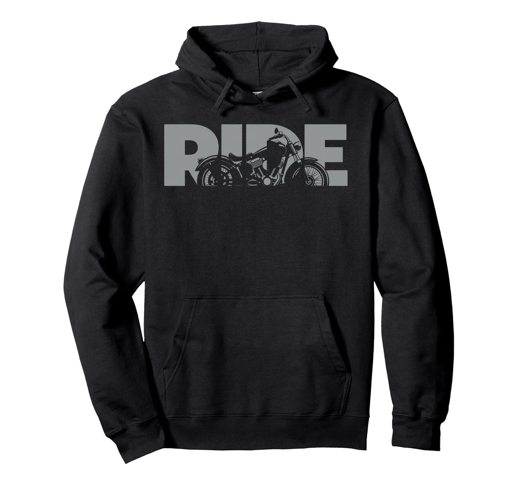 Ride Motorcycle Motorcycle Hoodie - Casual Everyday Wear Men Women - T-Shirt, Sweatshirt, Hoodie
