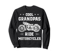 Grandpas Ride Motorcycles Biker Sweatshirt - Custom Art Print Unisex - T-Shirt, Sweatshirt, Hoodie