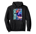 Tokyo City 80S Synthwave Koi Carp Japan Hoodie - Aesthetic Graphic Unisex - T-Shirt, Sweatshirt, Hoodie
