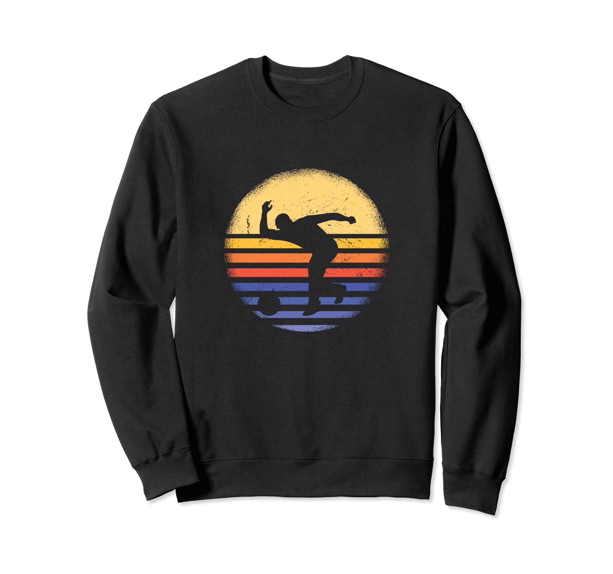 Sport Sunset Bowling Sweatshirt - Minimalist Print Unisex - T-Shirt, Sweatshirt, Hoodie